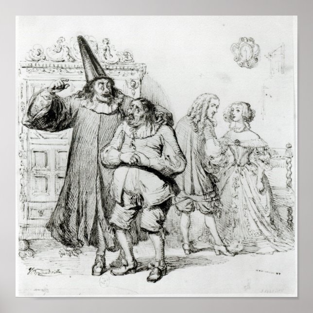 Argan and Monsieur Purgon Poster (Front)