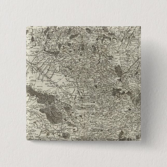 Argentan, Falaise 15 Cm Square Badge (Front)