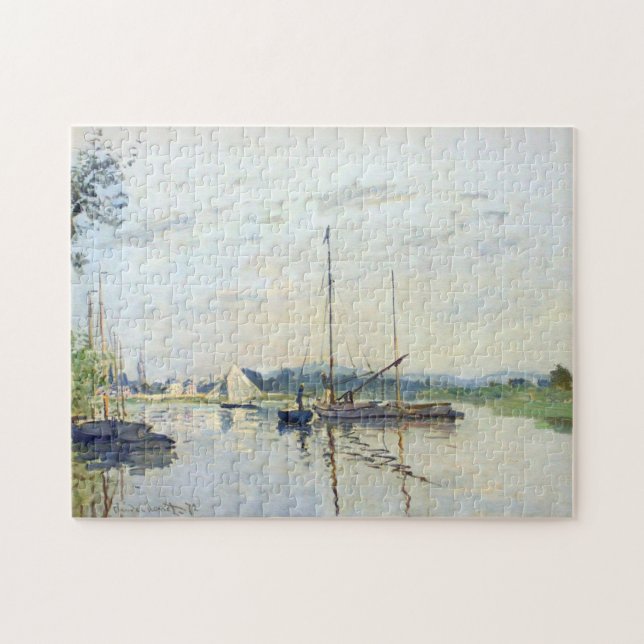 Argenteuil 1872 Monet Fine Art Jigsaw Puzzle (Horizontal)