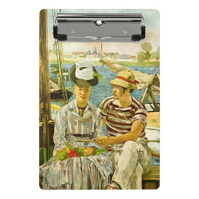Argenteuil Edouard Manet   Mini Clipboard (Front)