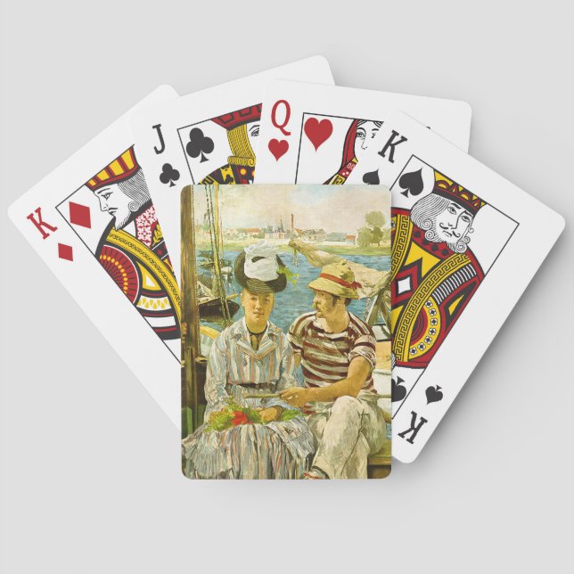 Argenteuil Edouard Manet   Playing Cards (Back)