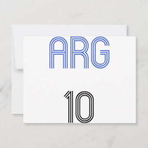 Argentina 10 design!
