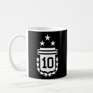 Argentina 3 Stars Argentinian Flag Three Stars 10  Coffee Mug