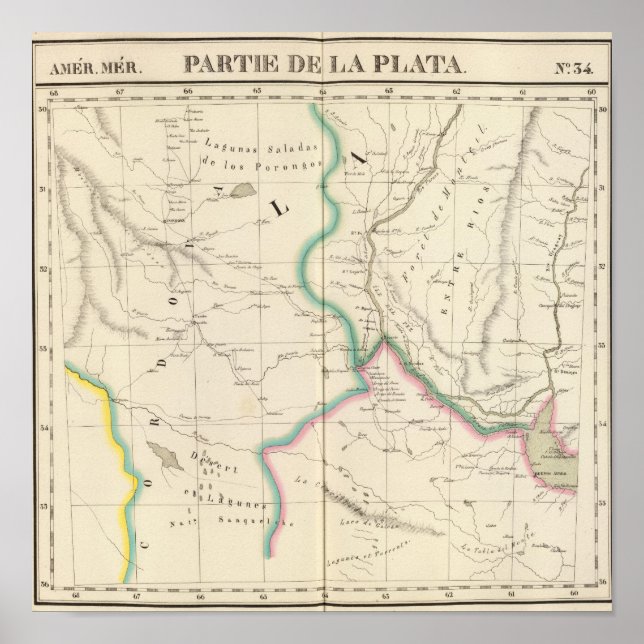 Argentina and Uruguay 34 Poster (Front)