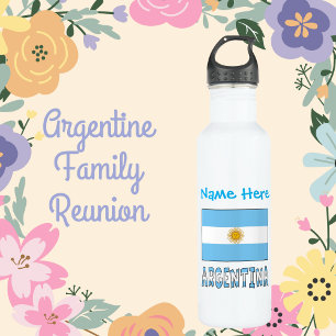 Argentina Argentine Flag Blue Personalisation  710 Ml Water Bottle