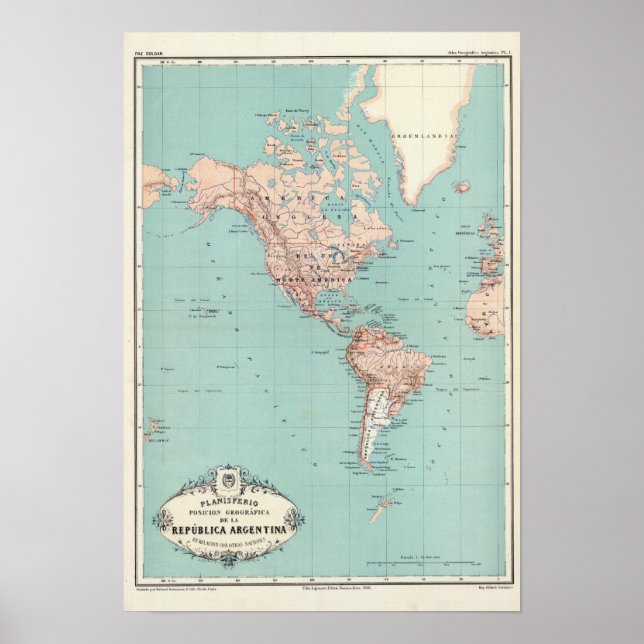 Argentina Atlas 3 Poster (Front)