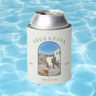 Argentina Bachelorette Girls Club Can Cooler