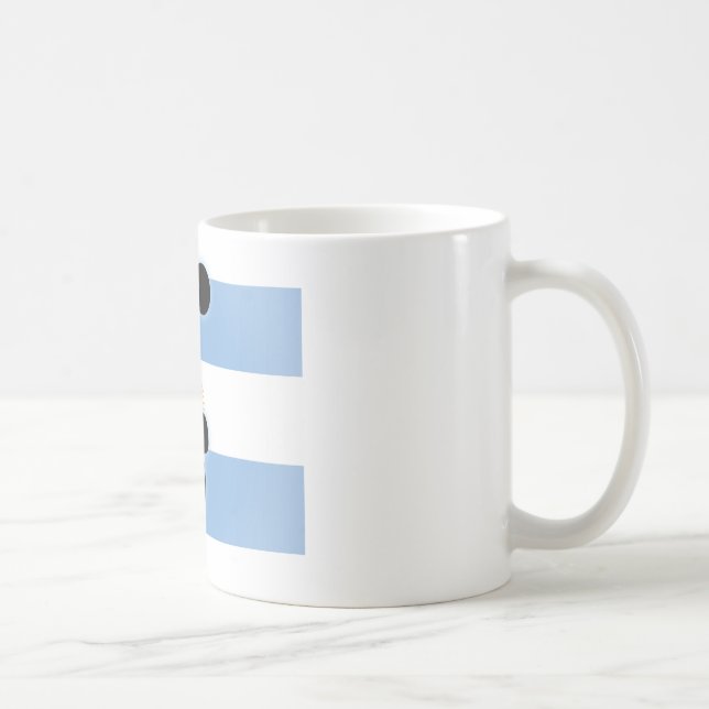 Argentina Bicycle Kick Coffee Mug (Right)