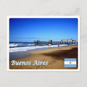 Argentina - Buenos Aires - Pinamar - Postcard