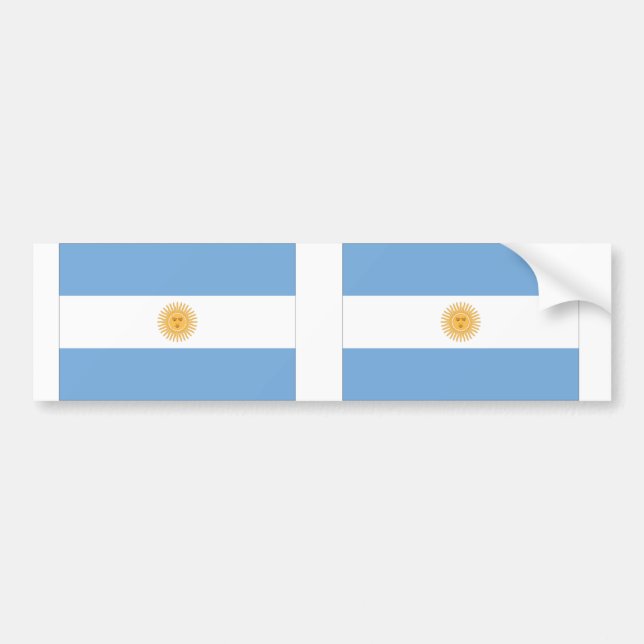 Argentina Bumper Sticker (Front)