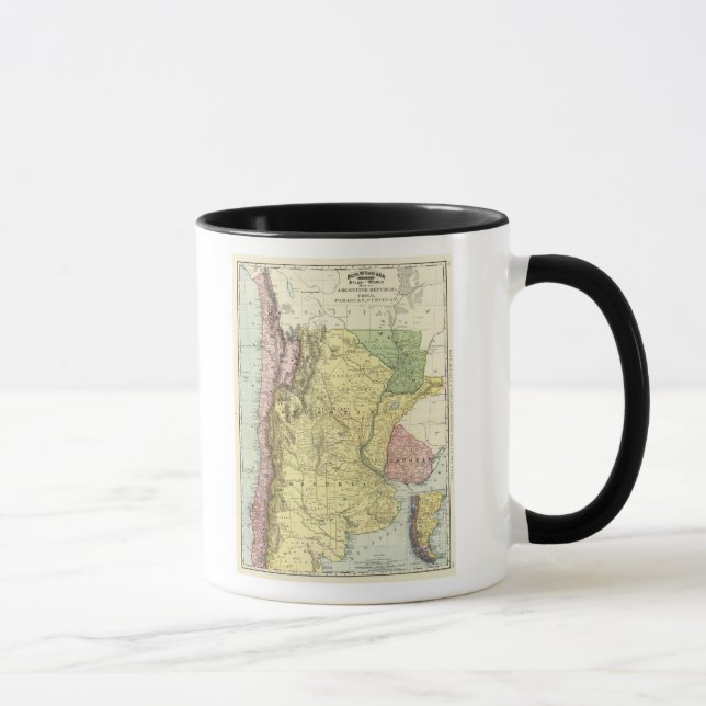 Argentina, Chile, Paraguay, Uruguay Mug (Right)