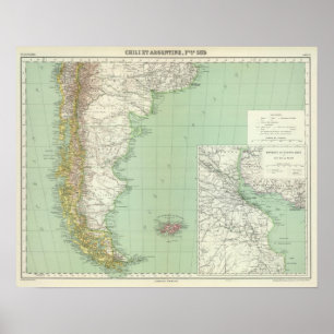 Argentina, Chile Poster