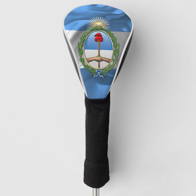 Argentina Coat of arms Golf Head Cover (Front)