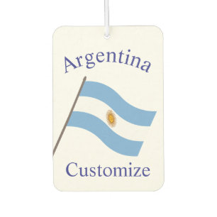 Argentina Country Flag Thunder_Cove Car Air Freshener