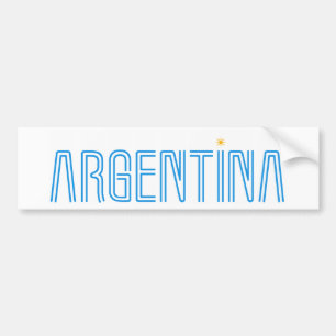 Argentina design! bumper sticker