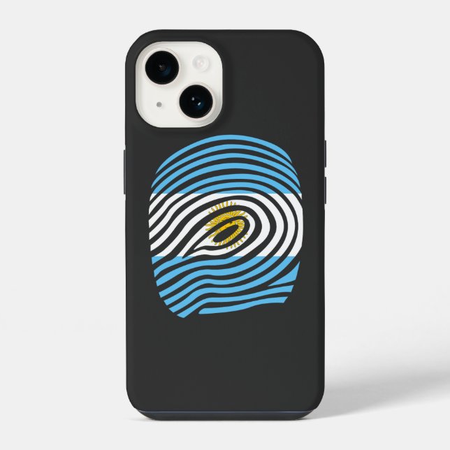Argentina DNA iPhone Case (Back)