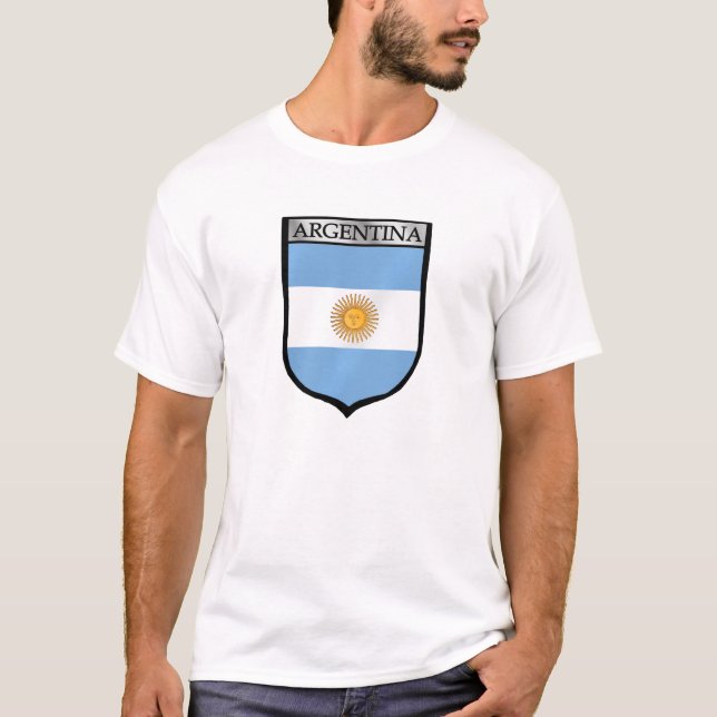 Argentina emblem La Albiceleste soccer gifts T-Shirt (Front)