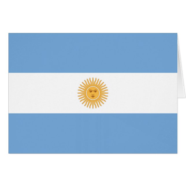 Argentina Flag (Front Horizontal)