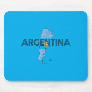 Argentina Flag Argentina Gift Hispanic Heritage Mouse Pad