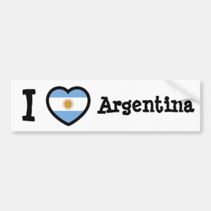 Argentina Flag Bumper Sticker