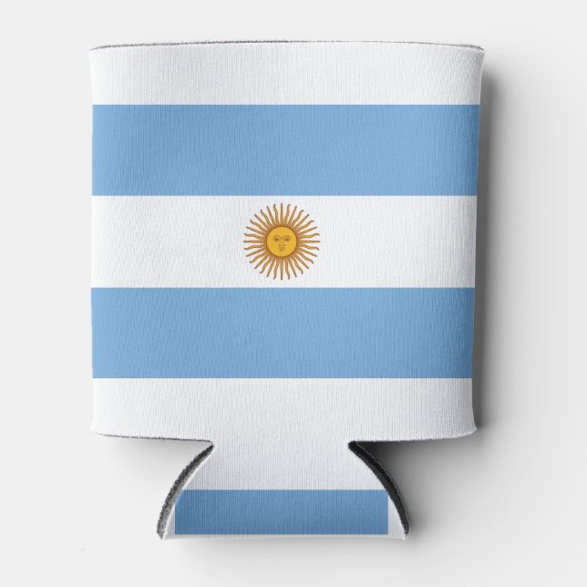 Argentina Flag Can Cooler (Front)
