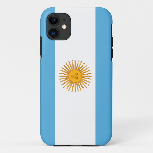 Argentina Flag Cell Phone Case (Back)