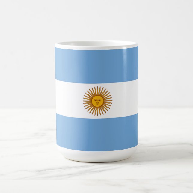 Argentina Flag Coffee Mug (Center)