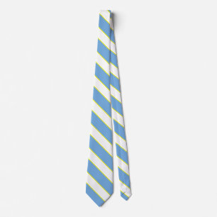Argentina Flag Colours Elegant Tie