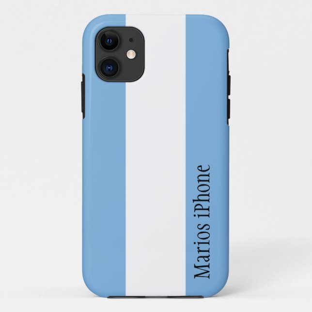 Argentina Flag Customisable iPhone 5 Case (Back)