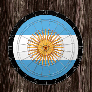 Argentina Flag Dartboard & Argentina / game board