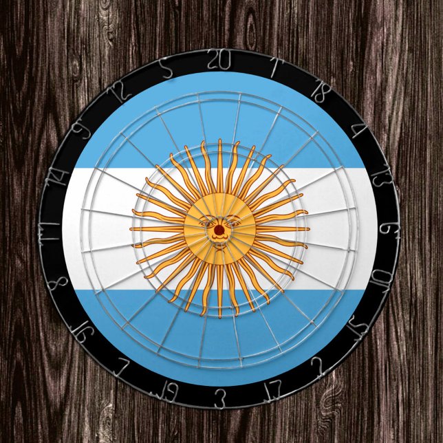 Argentina Flag Dartboard & Argentina / game board (Creator Uploaded)