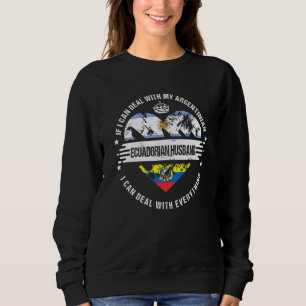 Argentina Flag Ecuador Grown Husband Country Sweatshirt