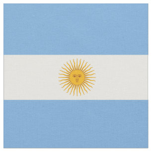 Argentina flag fabric