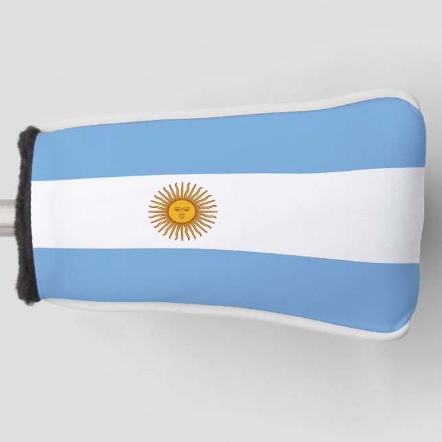 Argentina flag Golf Head Cover (Front)