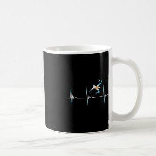 Argentina Flag Heartbeat Ekg Pulse Argentina Socce Coffee Mug