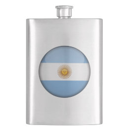 Argentina Flag Hip Flask