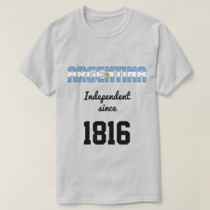 Argentina Flag Independence Celebration T-Shirt