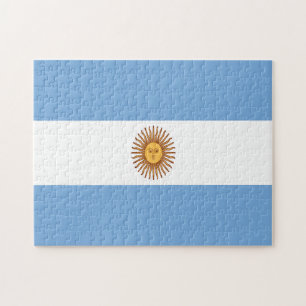 Argentina Flag Jigsaw Puzzle