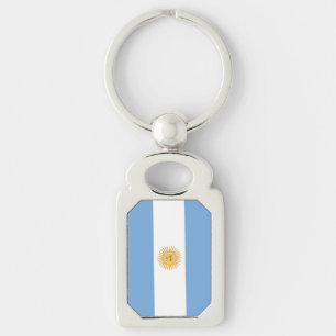 Argentina Flag Key Ring