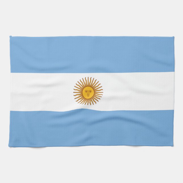 Argentina flag Kitchen Towels (Horizontal)