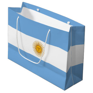Argentina flag large gift bag