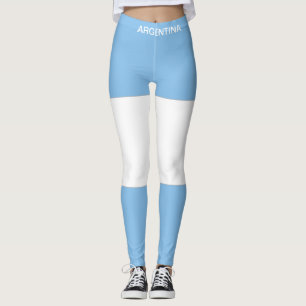 Argentina Flag Leggings