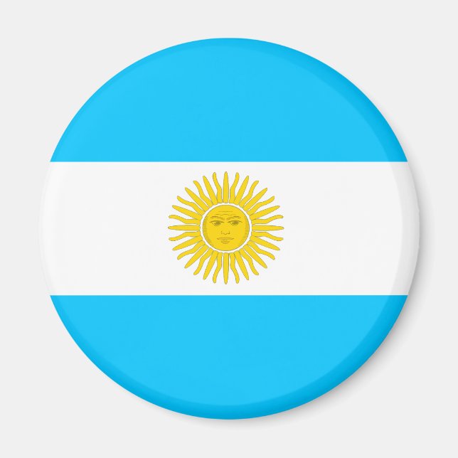 Argentina Flag Magnet (Front)