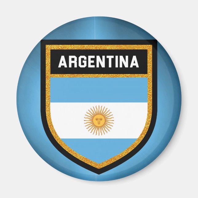 Argentina Flag Magnet (Front)