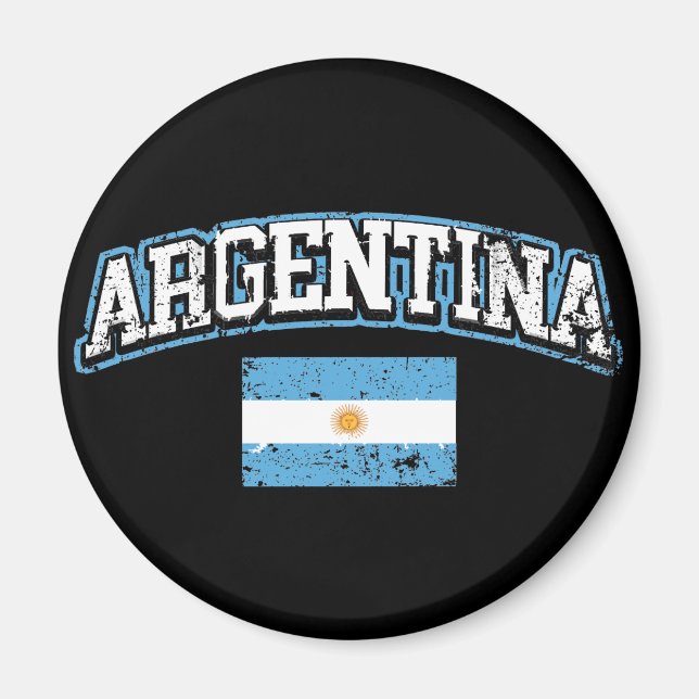 Argentina Flag Magnet (Front)