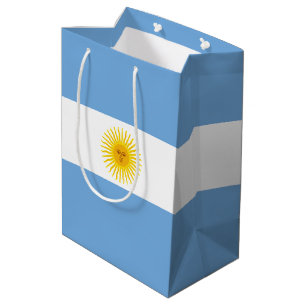 Argentina Flag Medium Gift Bag