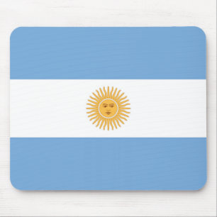 Argentina Flag Mouse Pad