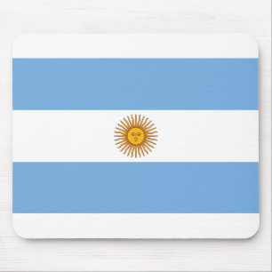 Argentina Flag Mouse Pad