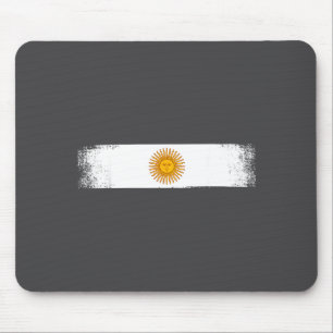 Argentina Flag National Pride Graphic Srts Fans Su Mouse Pad