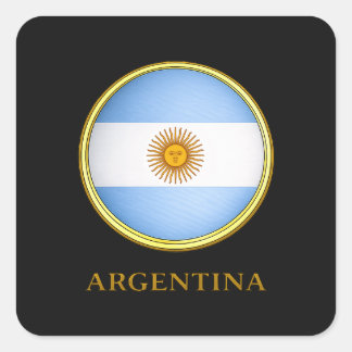 Argentina - Flag of Argentina Square Sticker